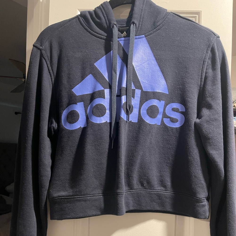 Adidas Cropped Hoodie